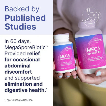 MegaSporeBiotic Probiotics for Women & Men